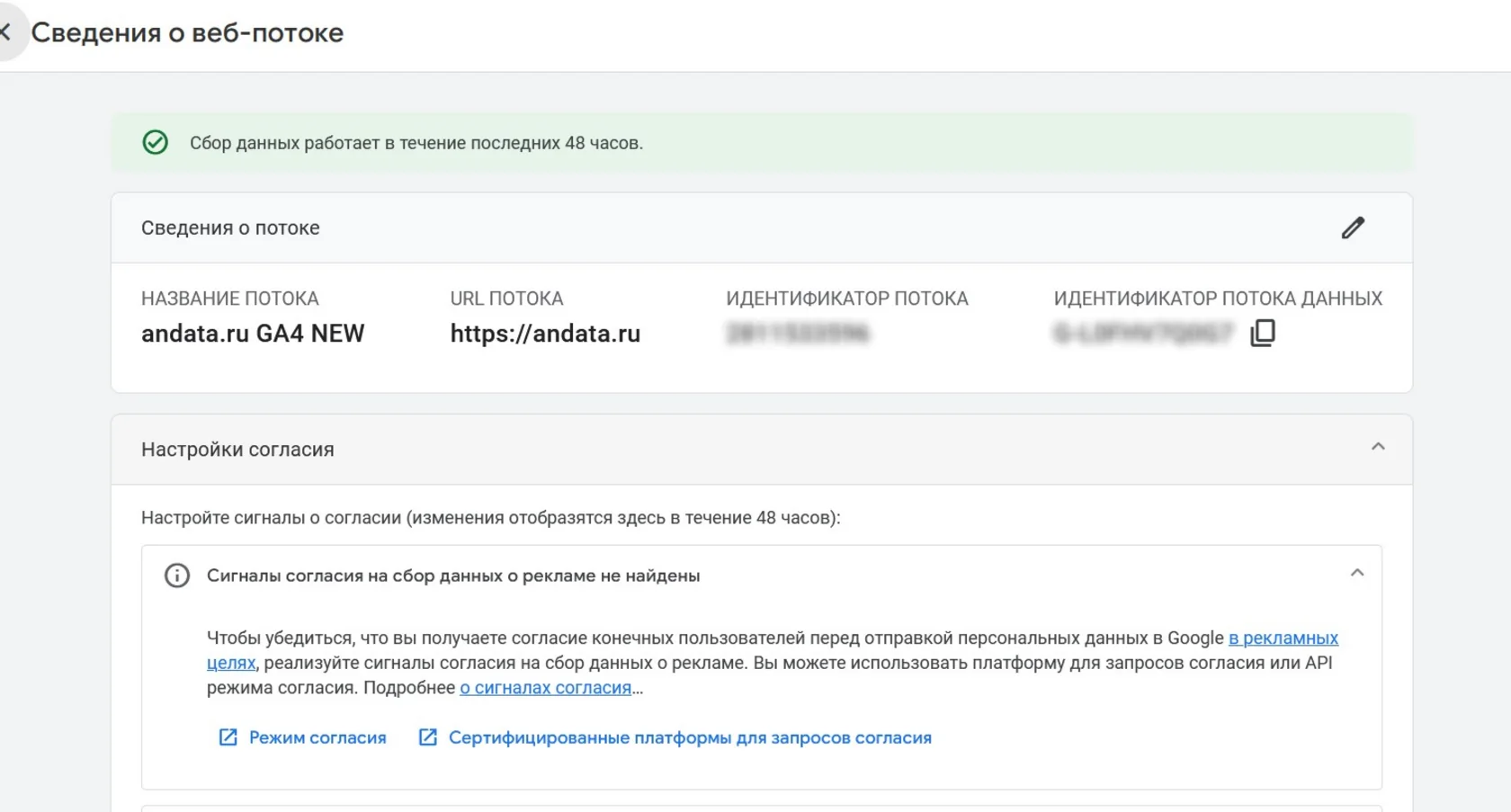 Формула для расчёта CTR