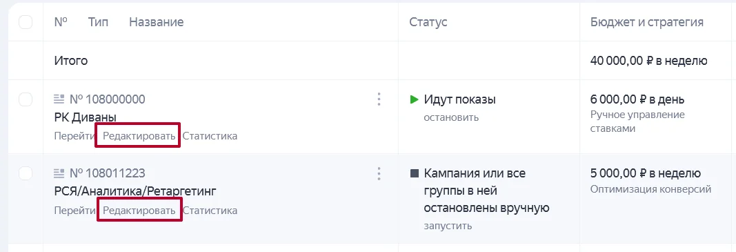 отчет «Поведение» в Метрике