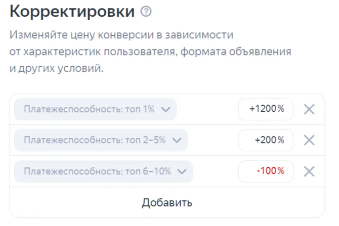 выбор отображения данных на дашборде в Метрике